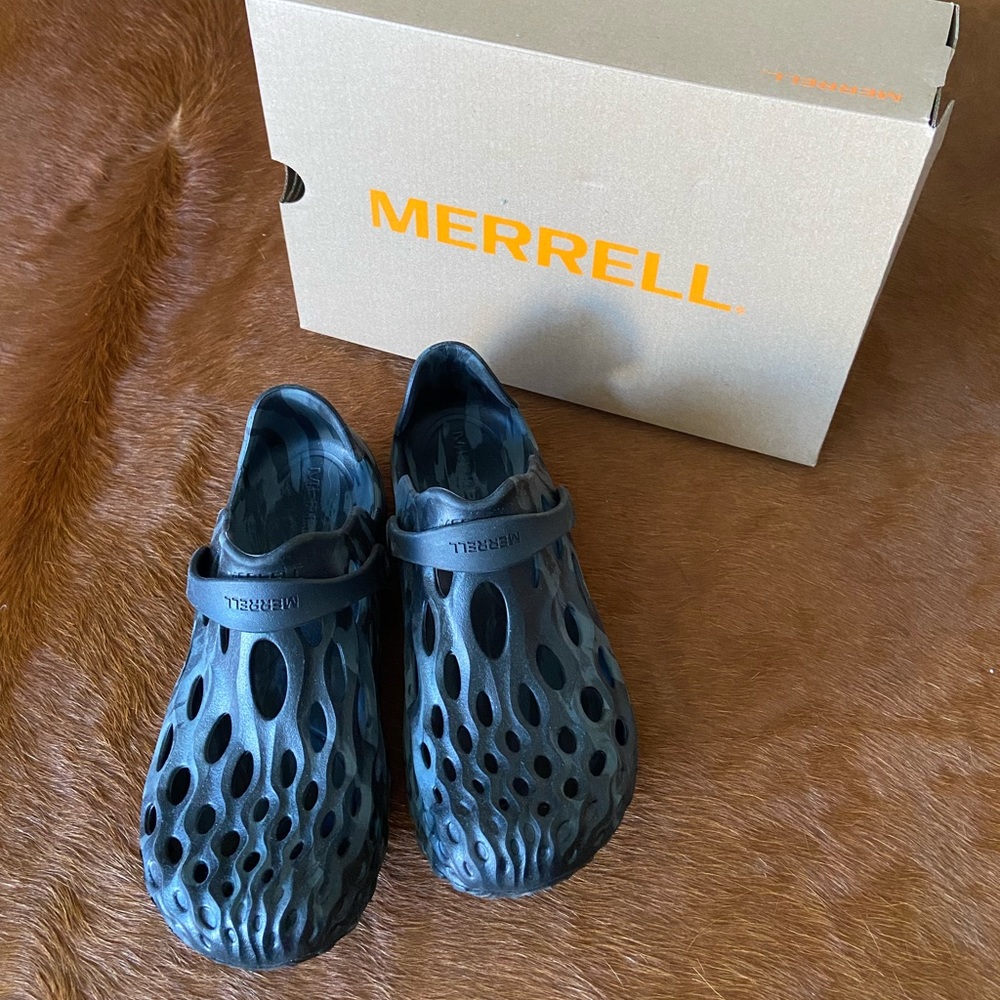 Merrell Hyro Moc Black Womens size 8